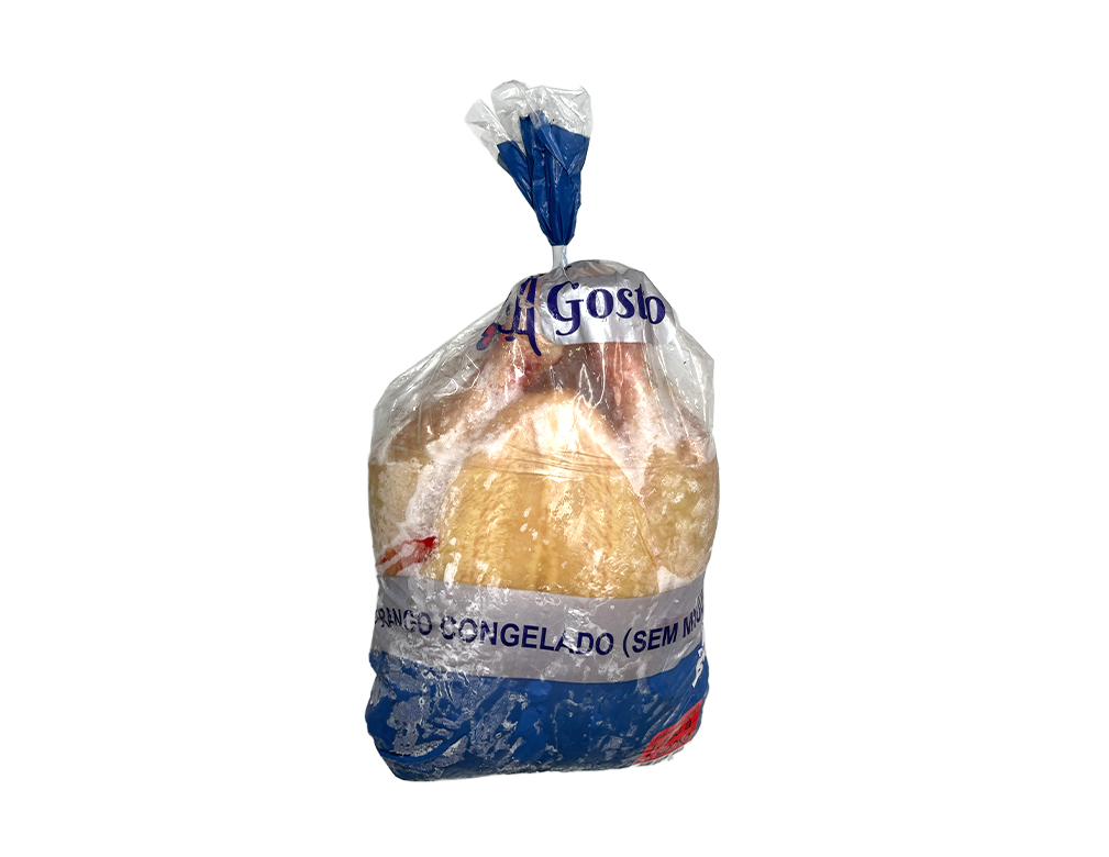 FRANGO SEM MIÚDOS CARCAÇA CONGELADO A GOSTO 1,9 KG (CX 15 KG)